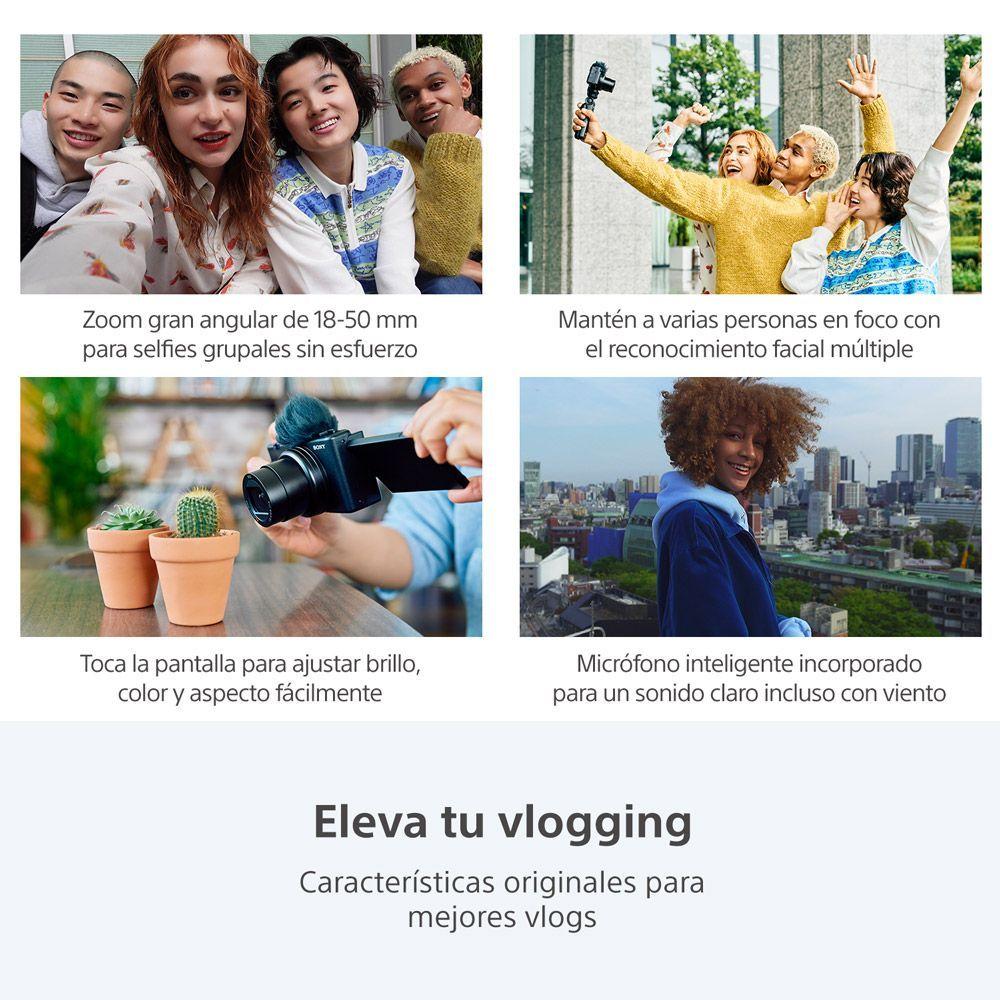 CÁMARA VLOGGING ZV-1M2 NEGRA-6