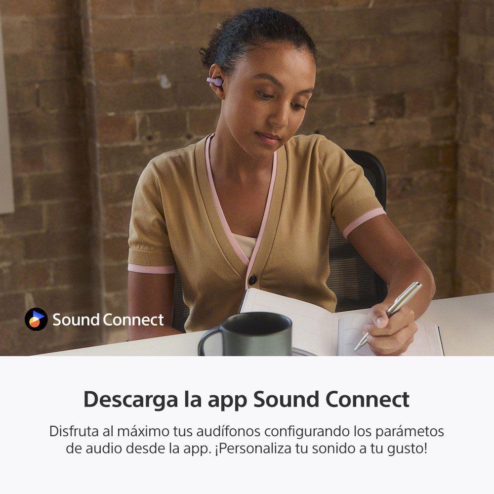 Audifonos inalambricos LinkBuds Clip Violeta-4