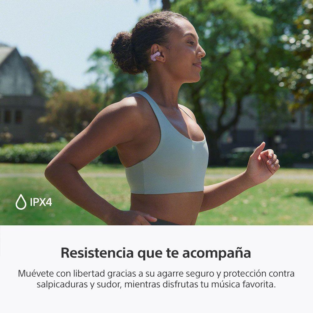 Audifonos inalambricos LinkBuds Clip Violeta-5