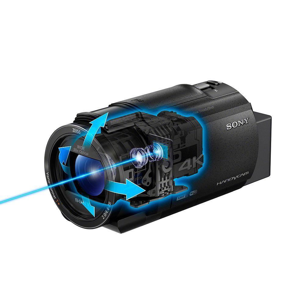 Handycam 4K AX43A con sensor CMOS Exmor-2