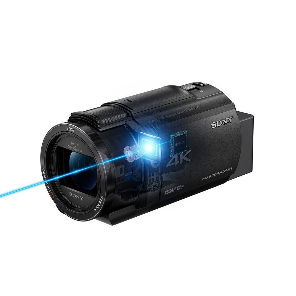 Handycam 4K AX43A con sensor CMOS Exmor-4