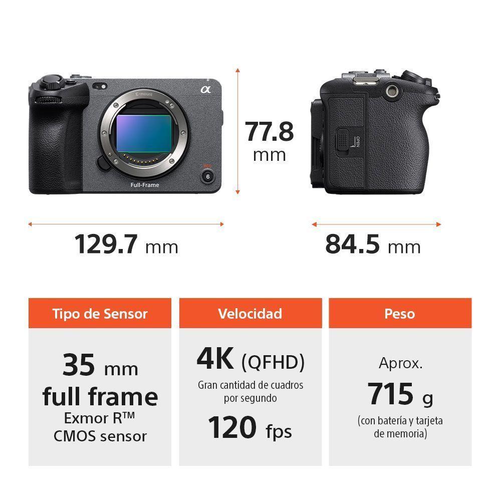 Camara Cinema Sony Line Full Frame FX3A-4