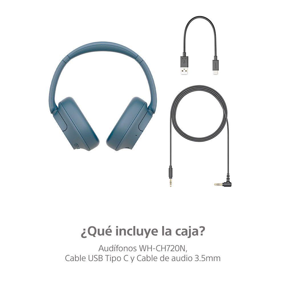Audífonos inalámbricos noise cancelling WH-CH720N Azul-2