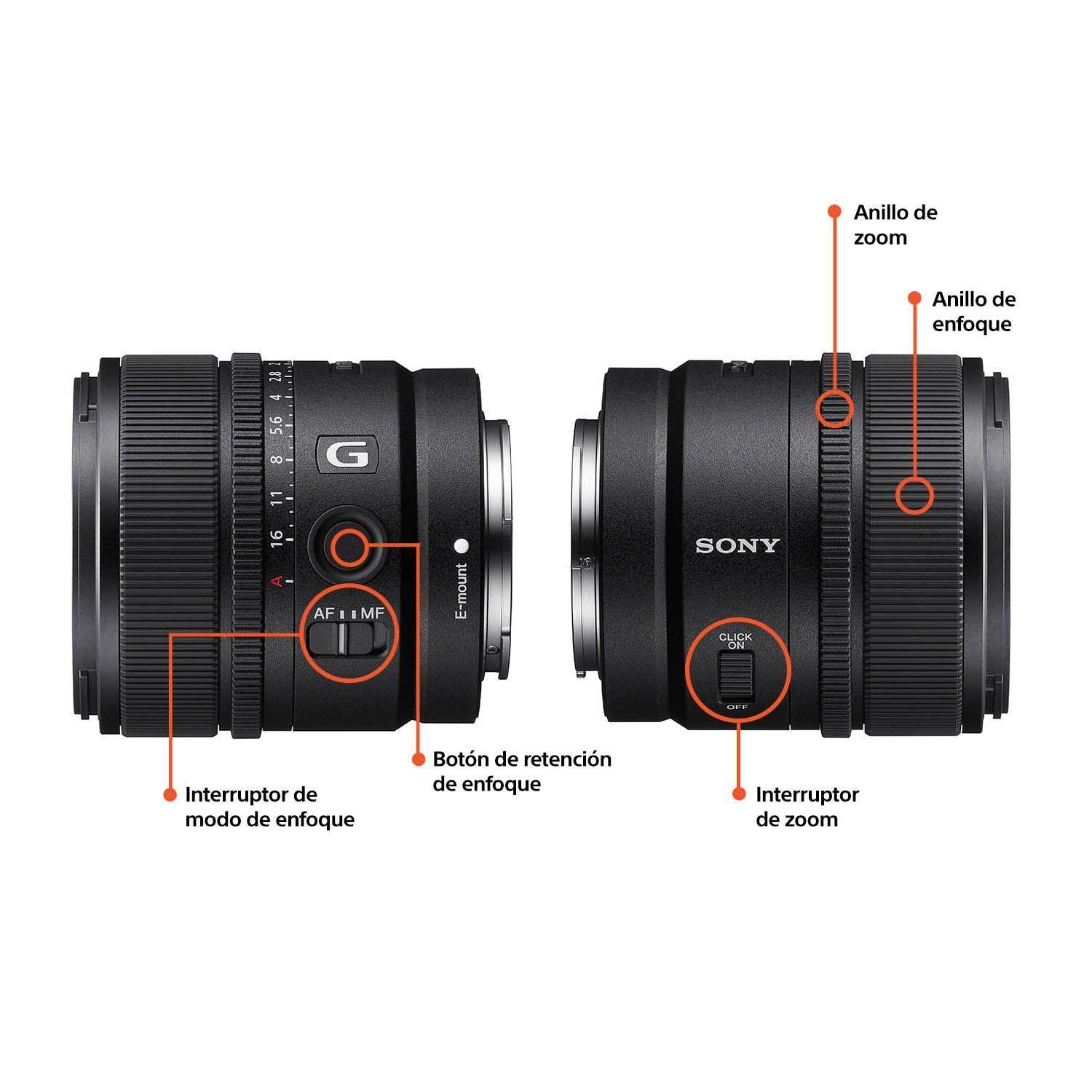 Lente Montura E SEL15F14G-2