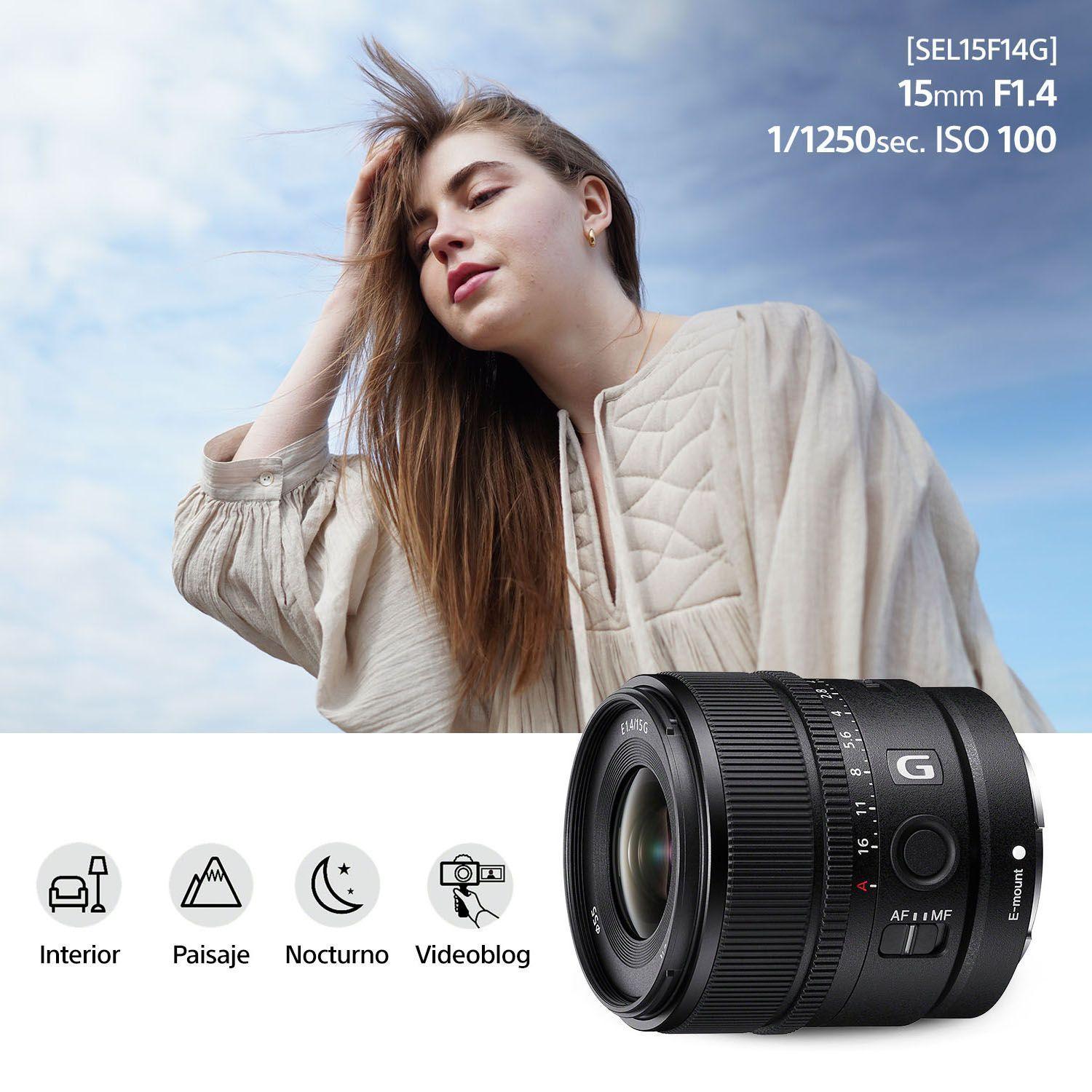 Lente Montura E SEL15F14G-5