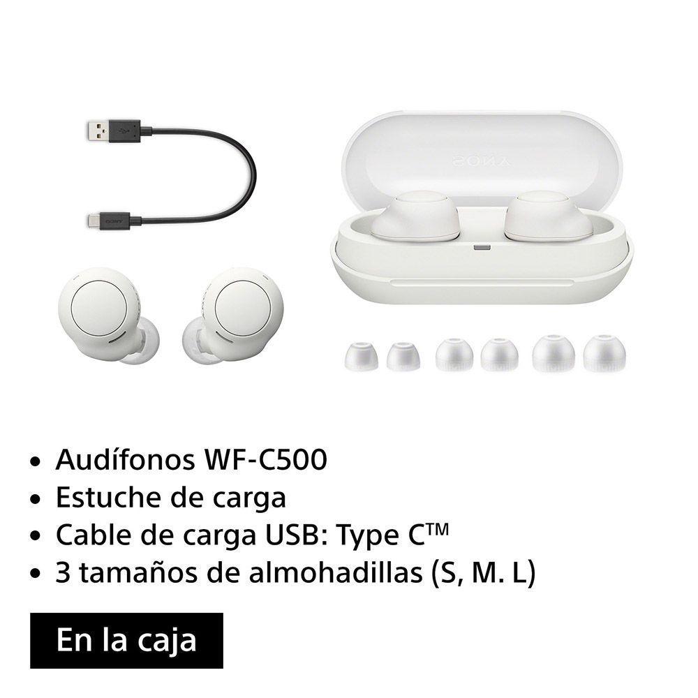 Audífonos True Wireless WF-C500 Blanco-5