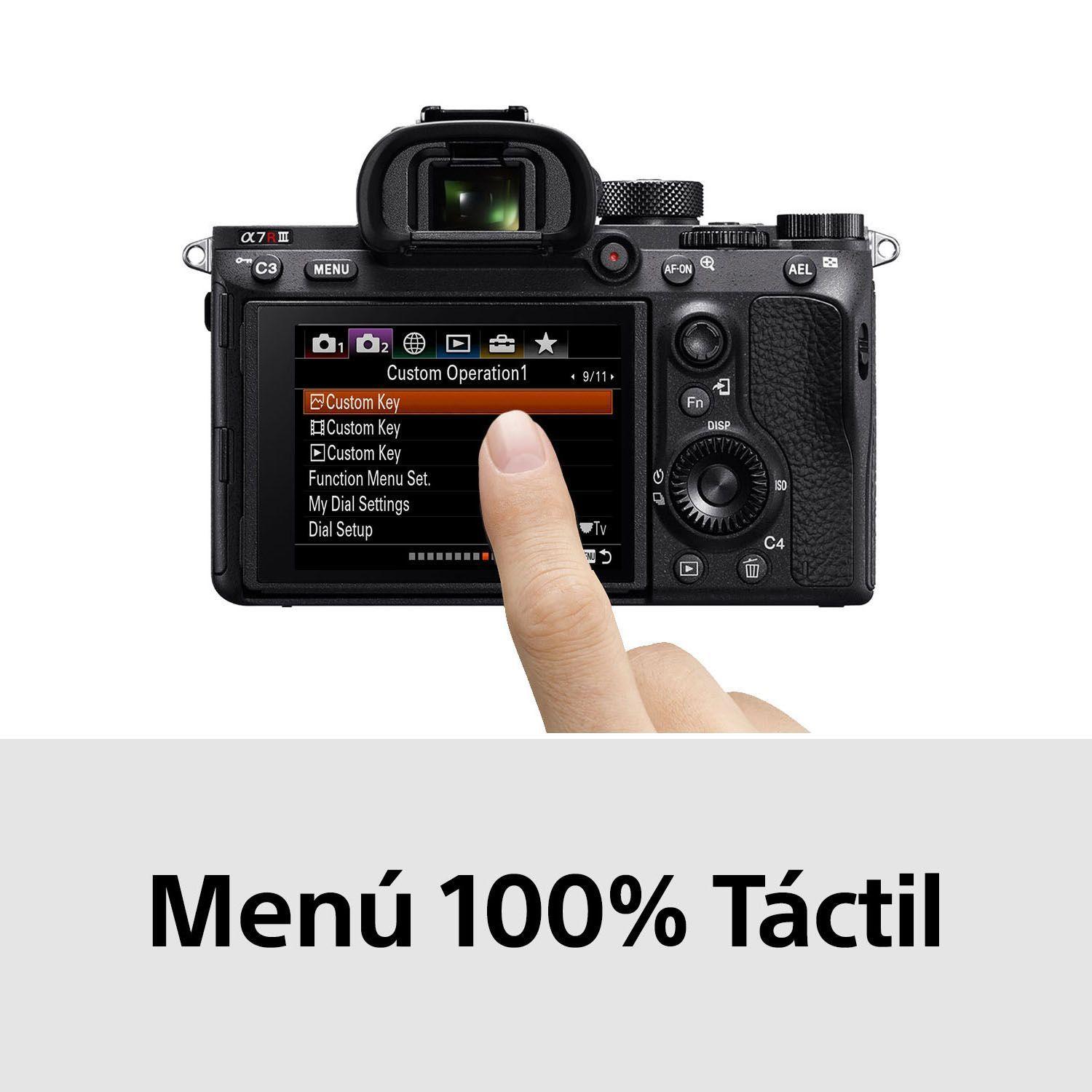 Alpha 7R III con sensor de imagen full-frame de 35 mm ILCE-7RM3A-3