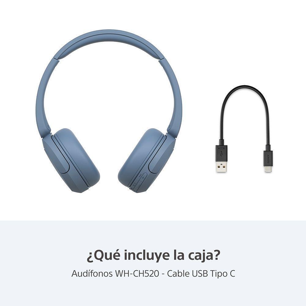 Audífonos inalámbricos WH-CH520 Azul-5