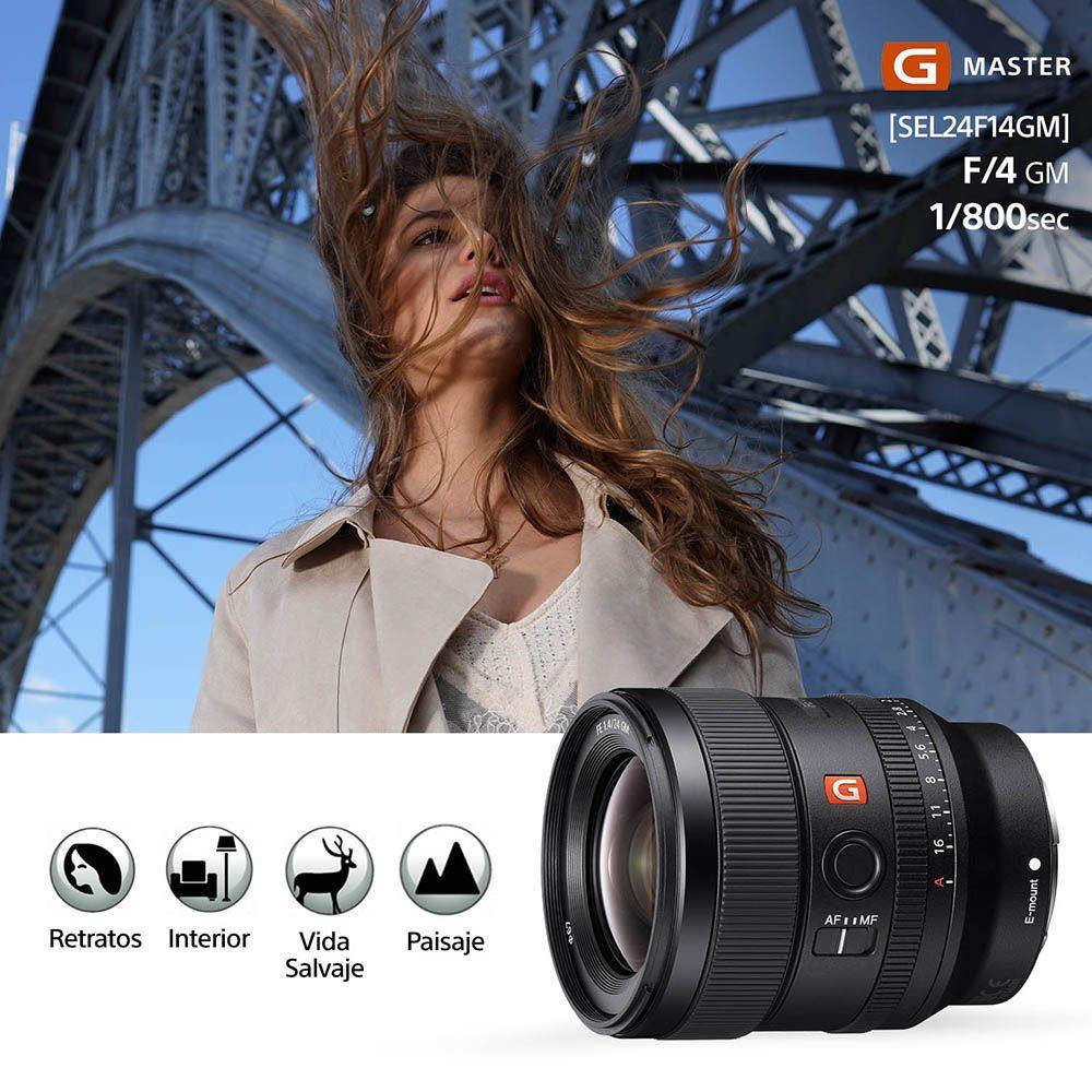 Lente Montura tipo E con formato Full Frame SEL24F14GM-4
