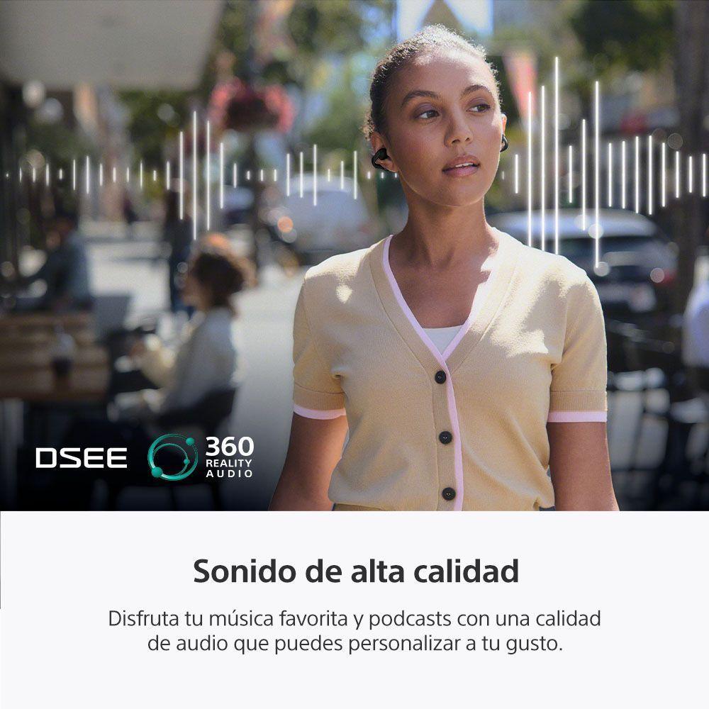 Audifonos inalambricos LinkBuds Clip Negro-3