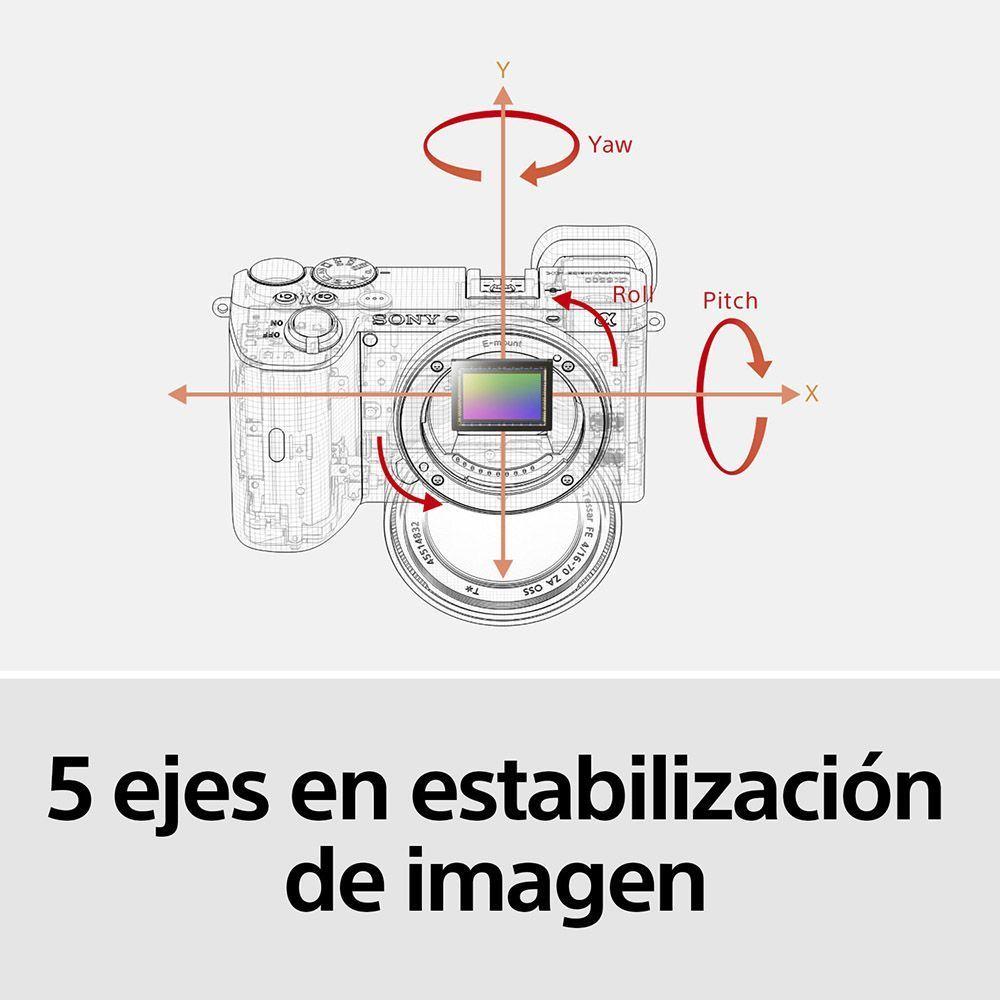 Cámara Profesional ILCE-6600-6