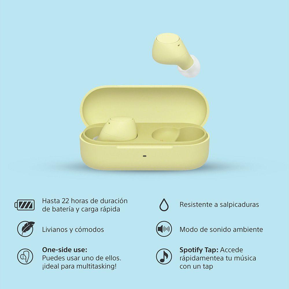 Audífonos Bluetooth WF-C510 Amarillo-1