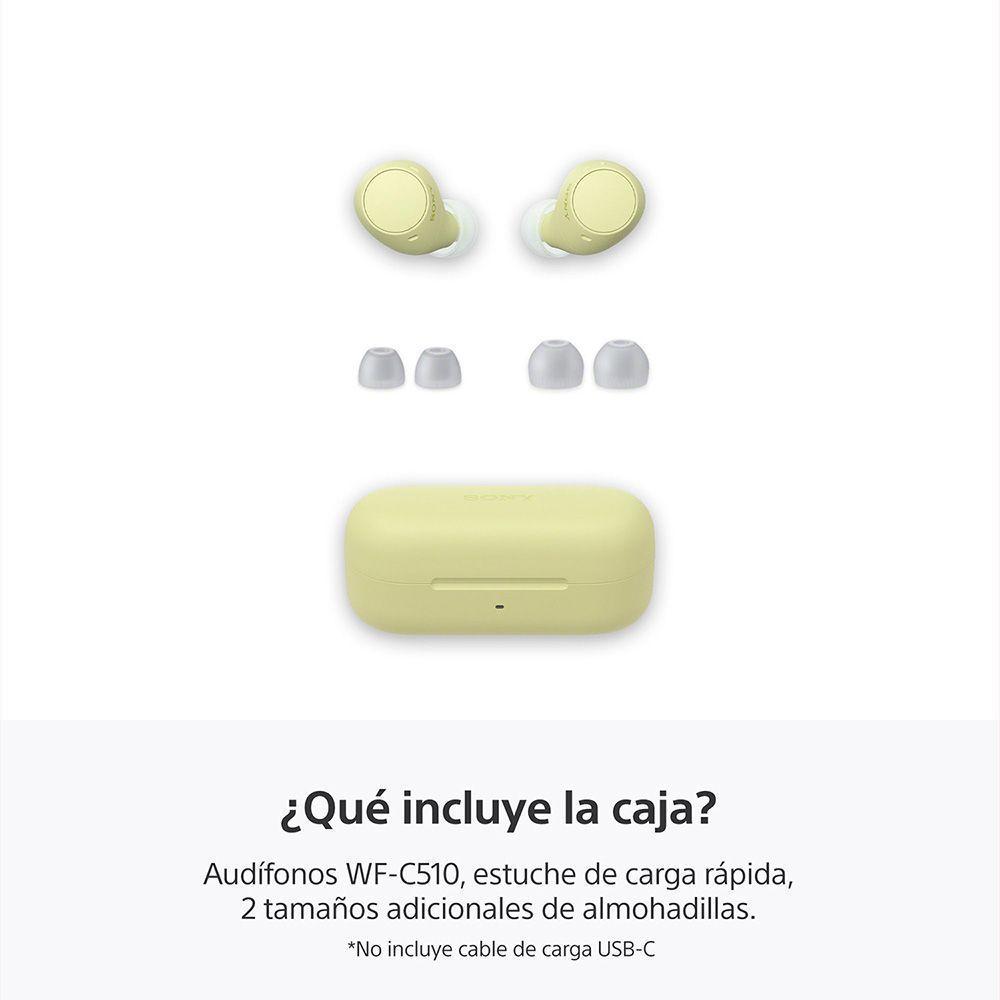 Audífonos Bluetooth WF-C510 Amarillo-7