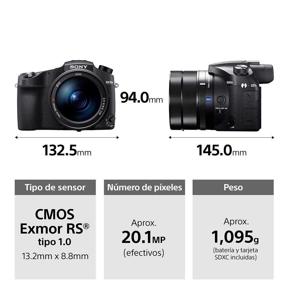 Cámara RX10 IV con zoom óptico de 25x-2