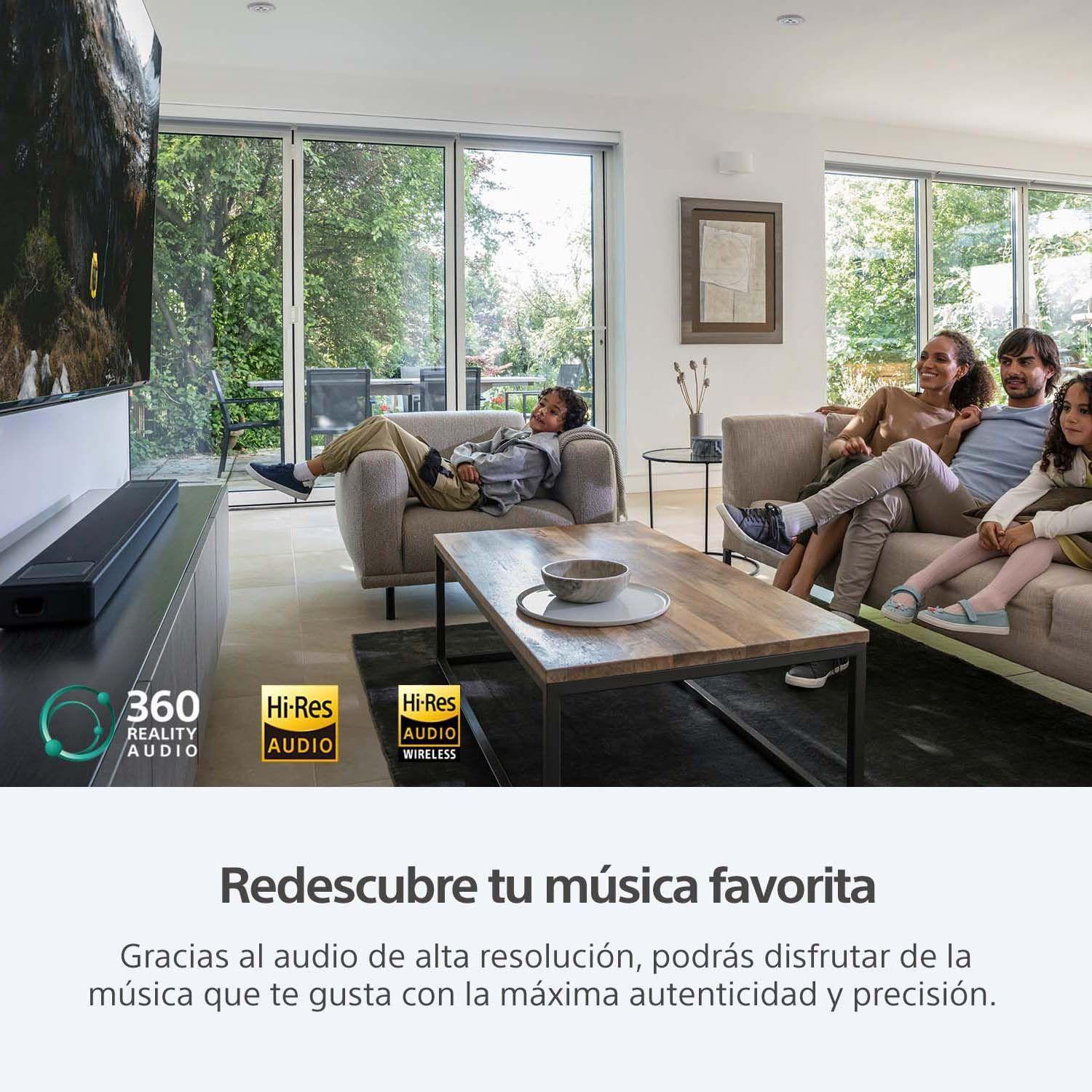 Barra de sonido de 5.1.2 canales con tecnología 360 Spatial Sound Mapping y Dolby Atmos HT-A5000-6