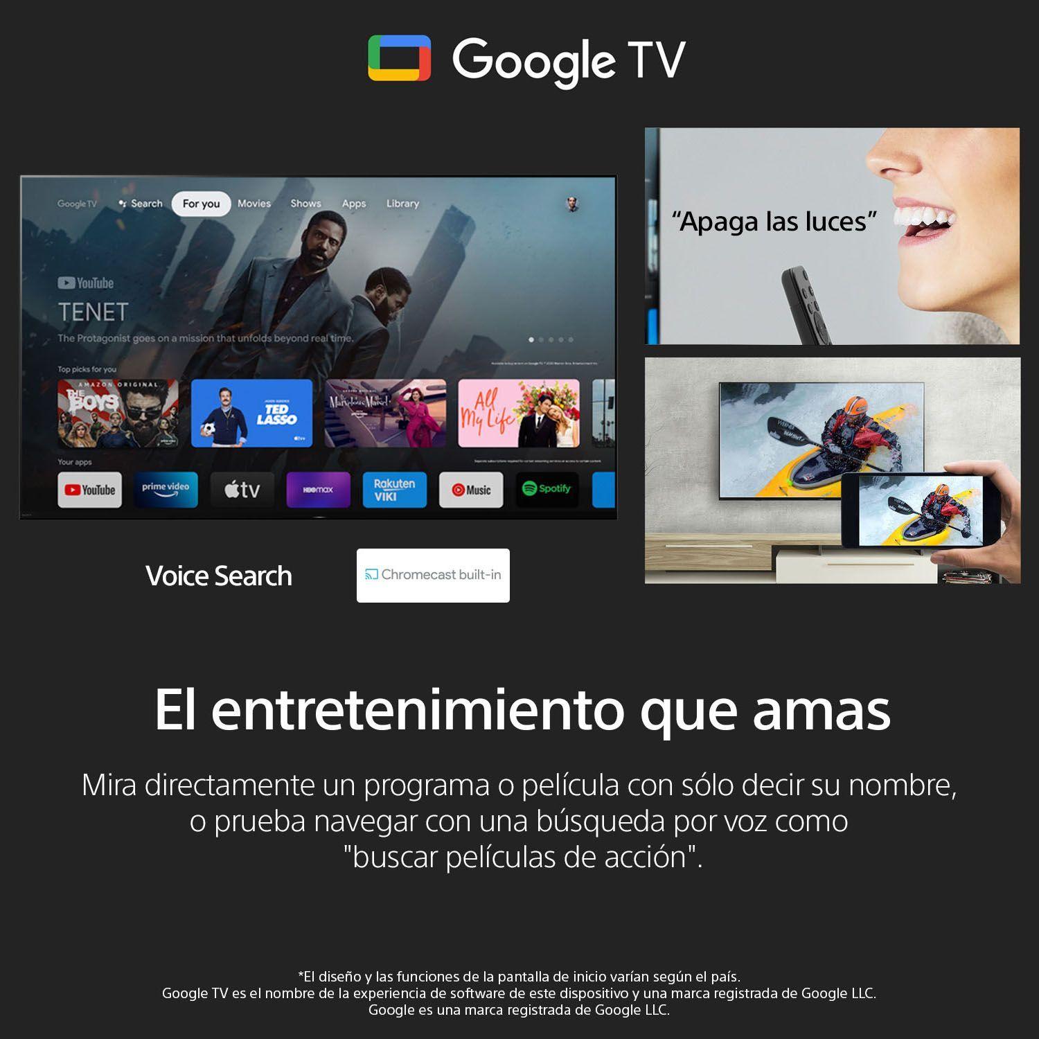 LED Smart TV 55' 4K Ultra HD Google TV KD-55X85K-5