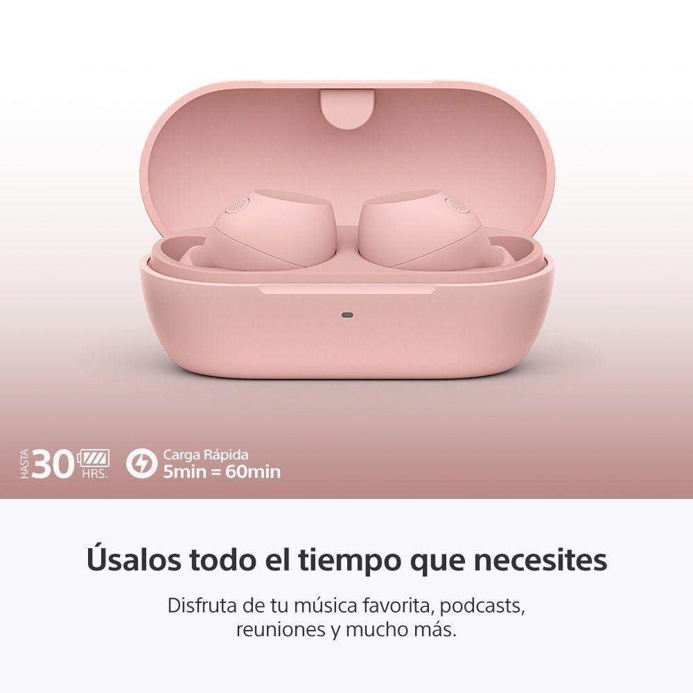 Audífonos inalámbricos con noise cancelling WF-C710N Rosado-3