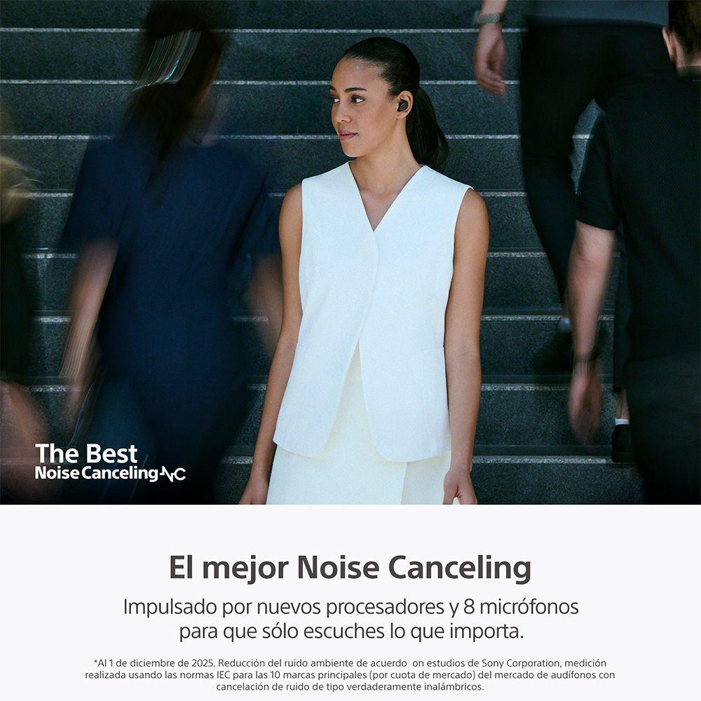 Aud fonos inal mbricos noise cancelling Sony WF 1000XM6 Negro-3