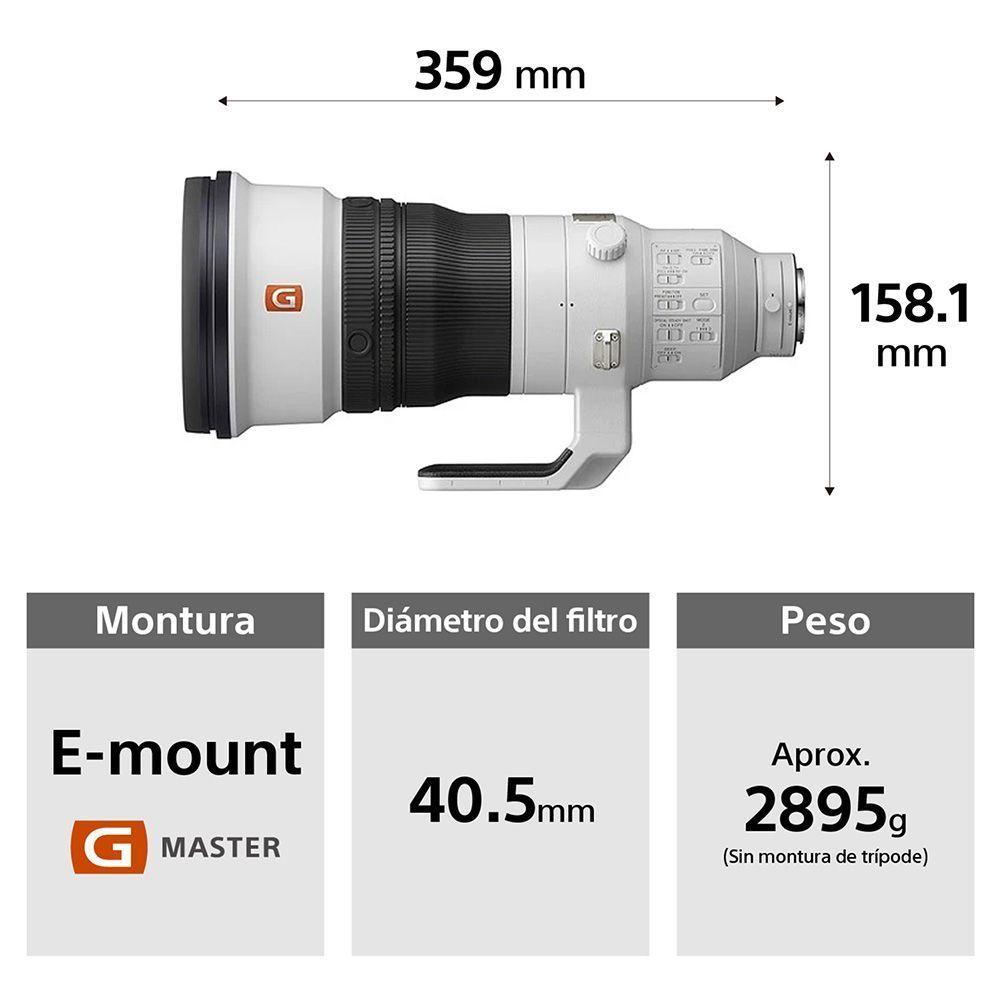 Lente FE 400 mm F2.8 GM OSS-2