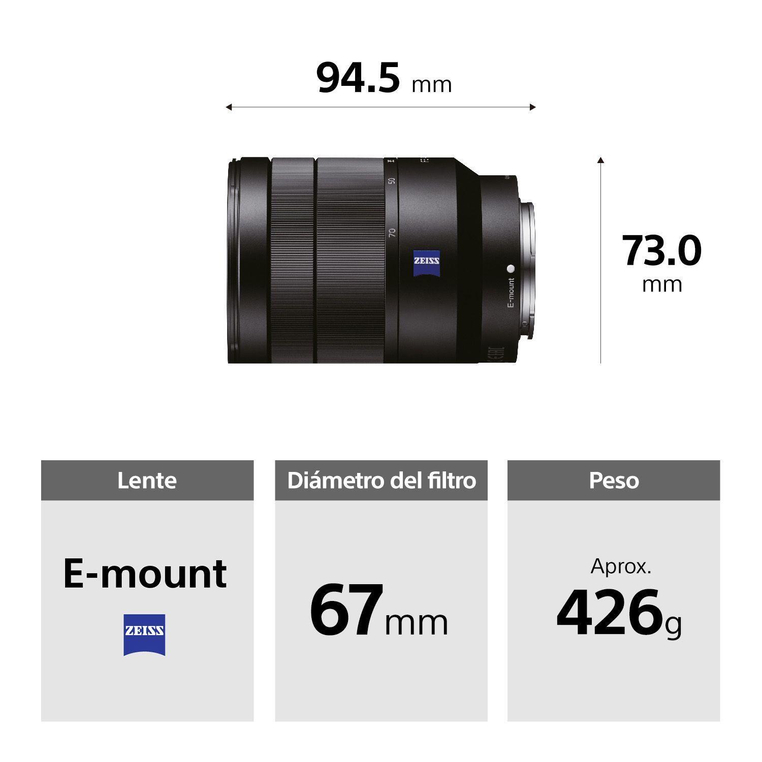 Lente Montura E Full Frame SEL2470Z -3