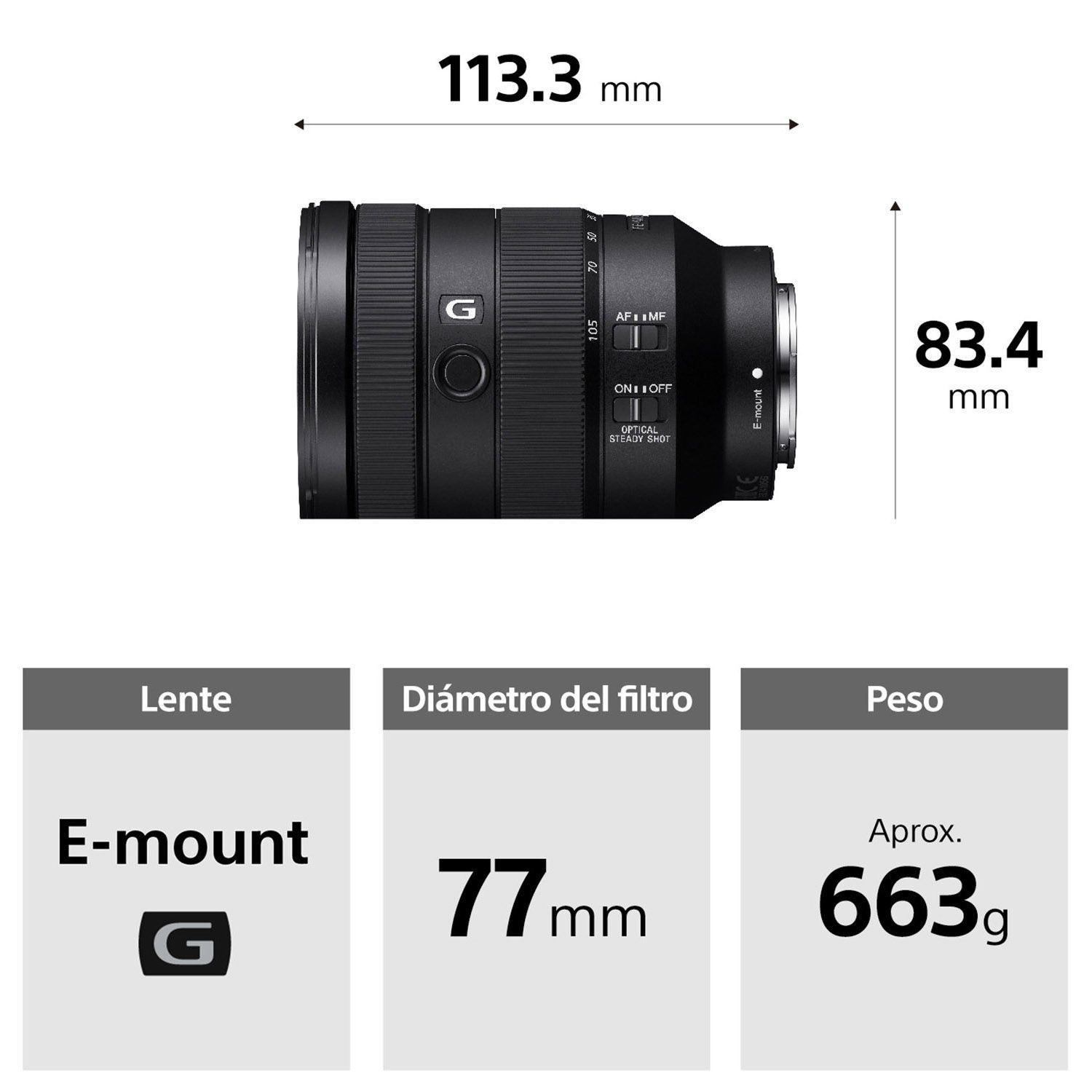 Lente Montura E SEL24105G-1