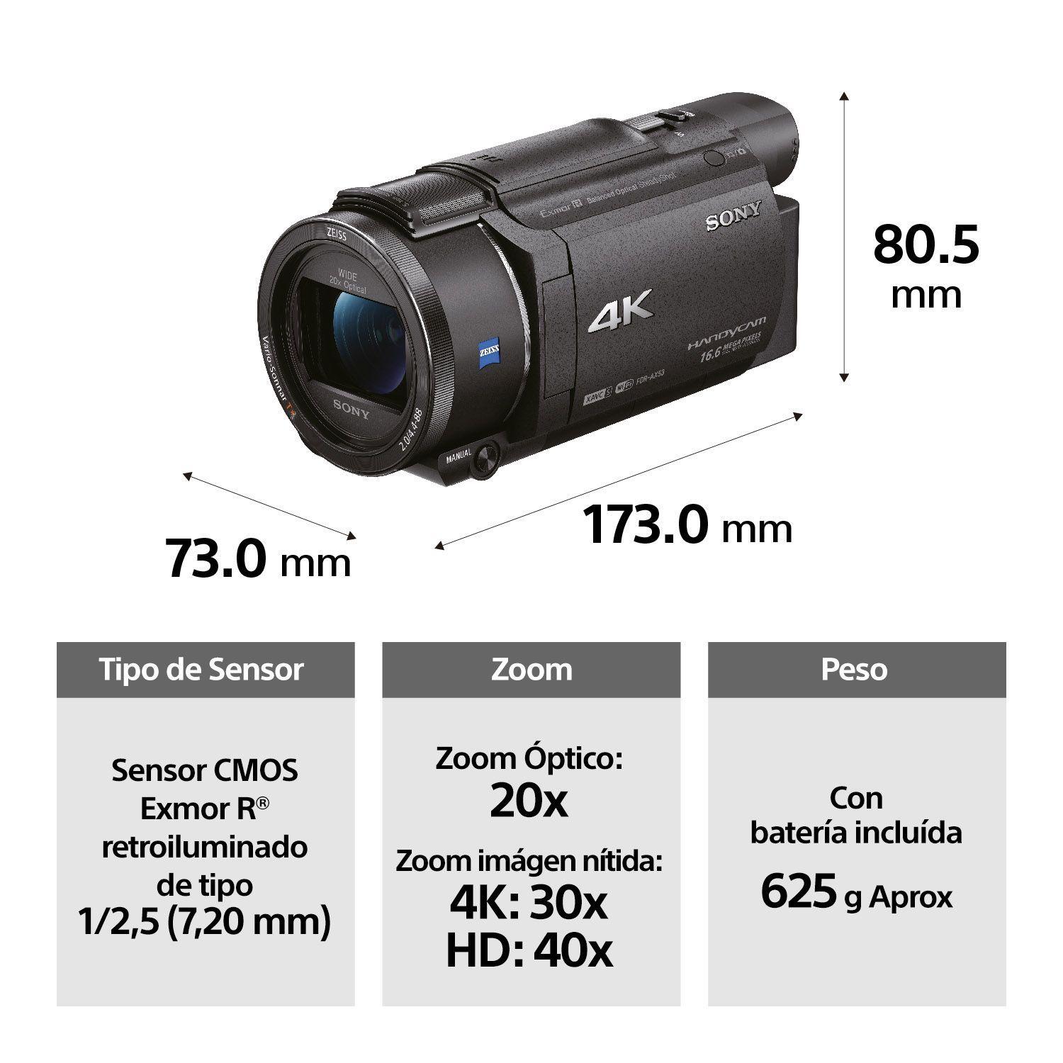 Handycam 4K FDR-AX53-3