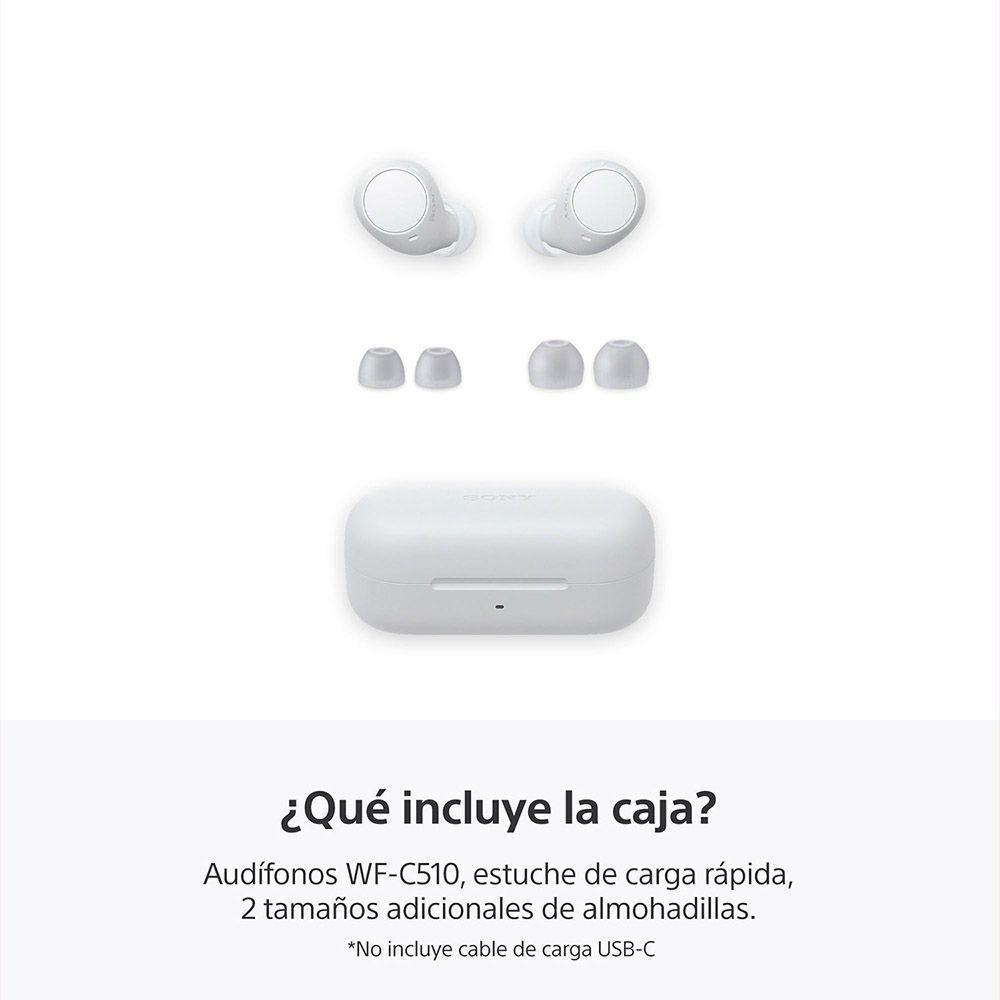Audífonos Bluetooth WF-C510 Blanco-7