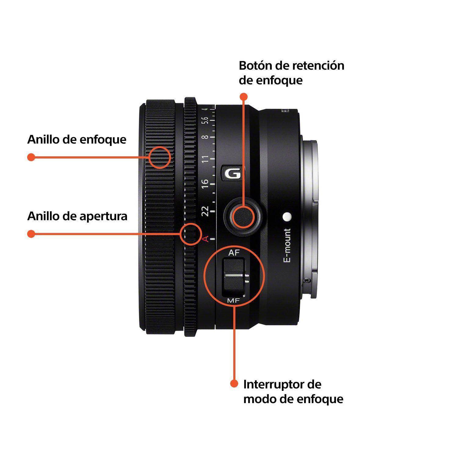 Lente Montura E SEL50F25G-3