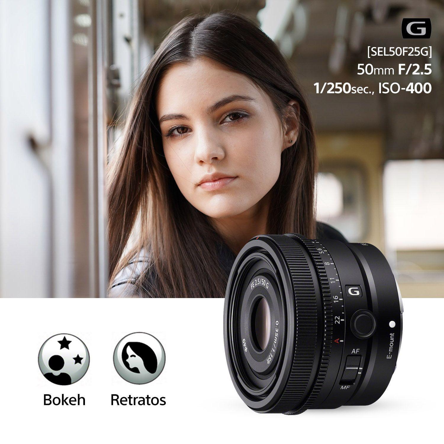 Lente Montura E SEL50F25G-4