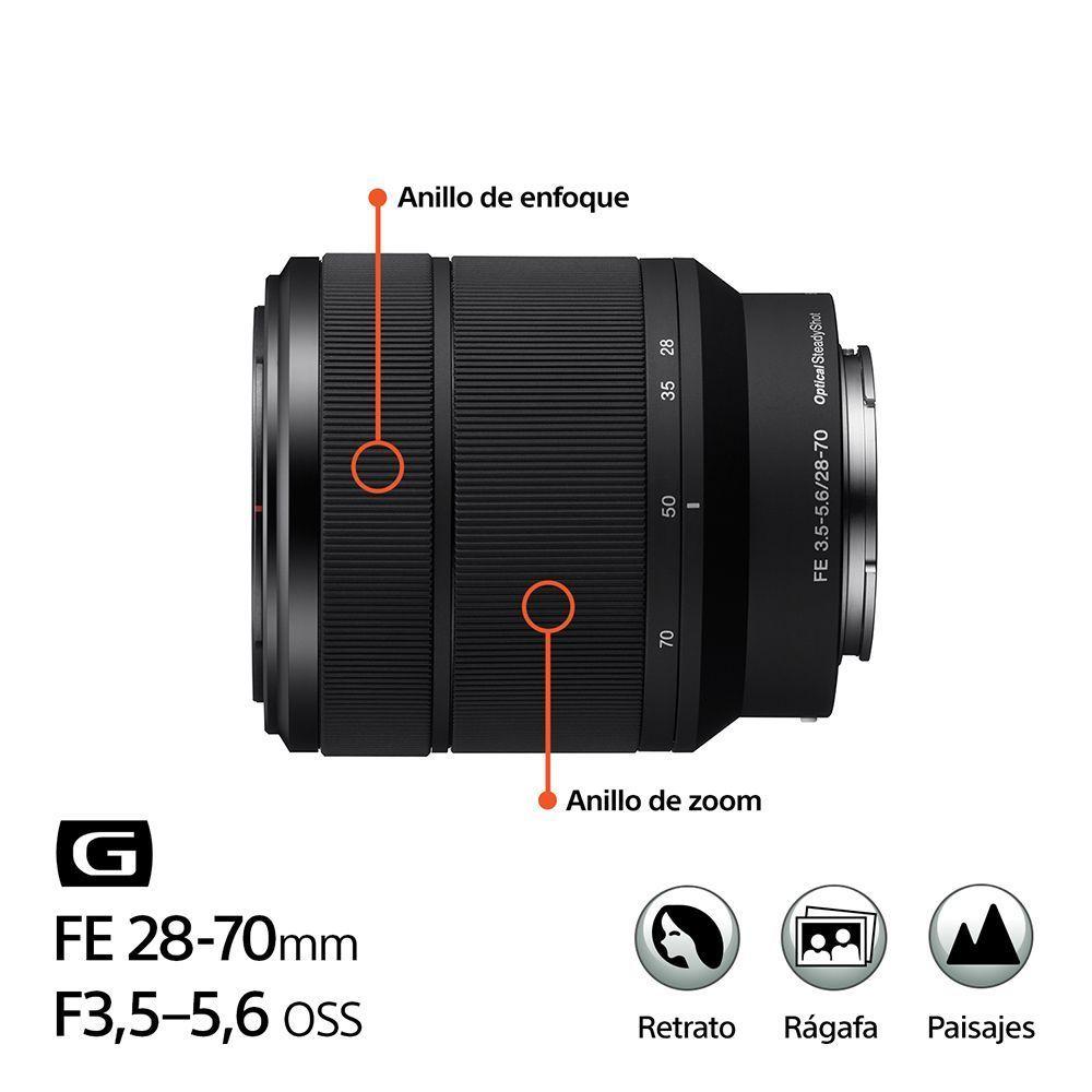 Cámara híbrida full-frame Alpha 7 IV ILCE-7M4K-3