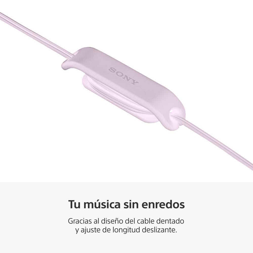 Audífonos internos USB-C con cable Rosado Sony-5