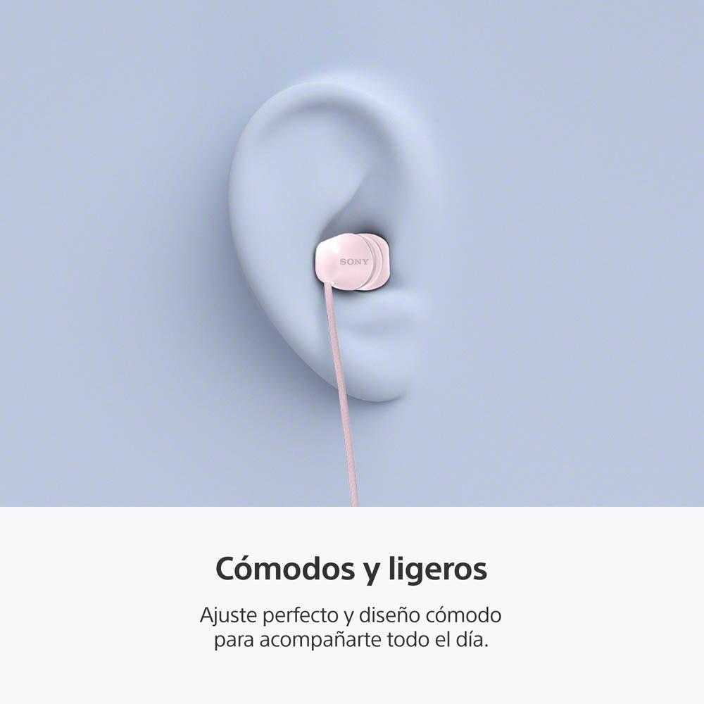 Audífonos internos USB-C con cable Rosado Sony-6