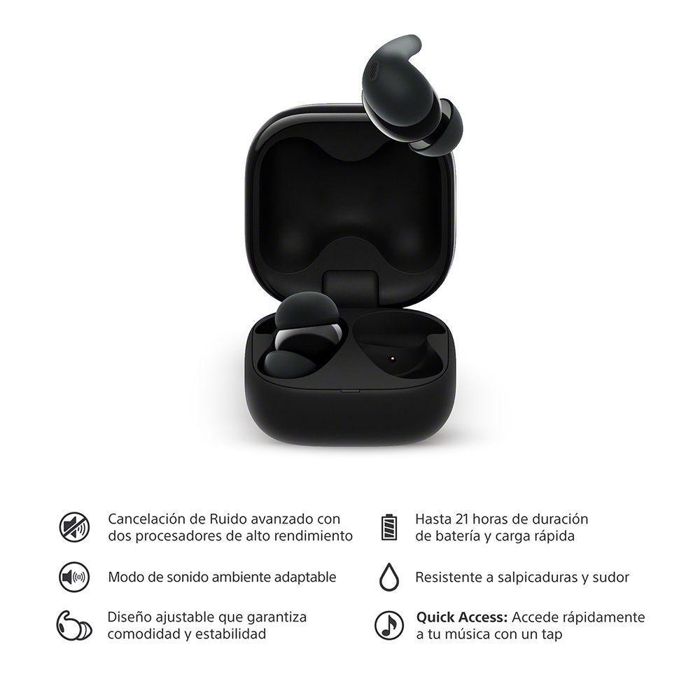 Audífonos inalámbricos con noise canceling LinkBuds Fit Negro-2