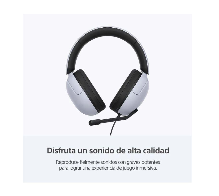 Audífonos con cable y micrófono INZONE H3 para juegos MDR-G300-6