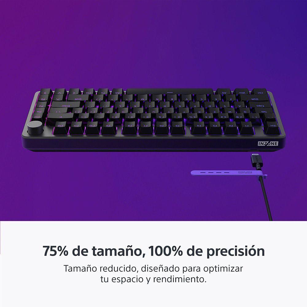 Teclado para juegos INZONE KBD-H75-7