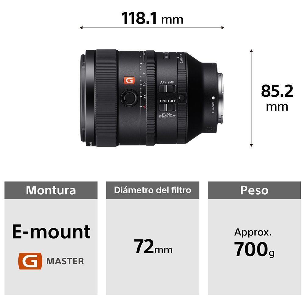 Lente FE 100mm F2.8 STF GM OSS-4