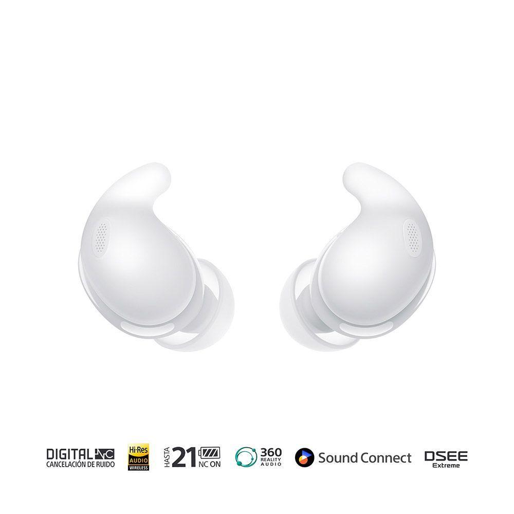 Audífonos inalámbricos con noise canceling LinkBuds Fit Blanco-3