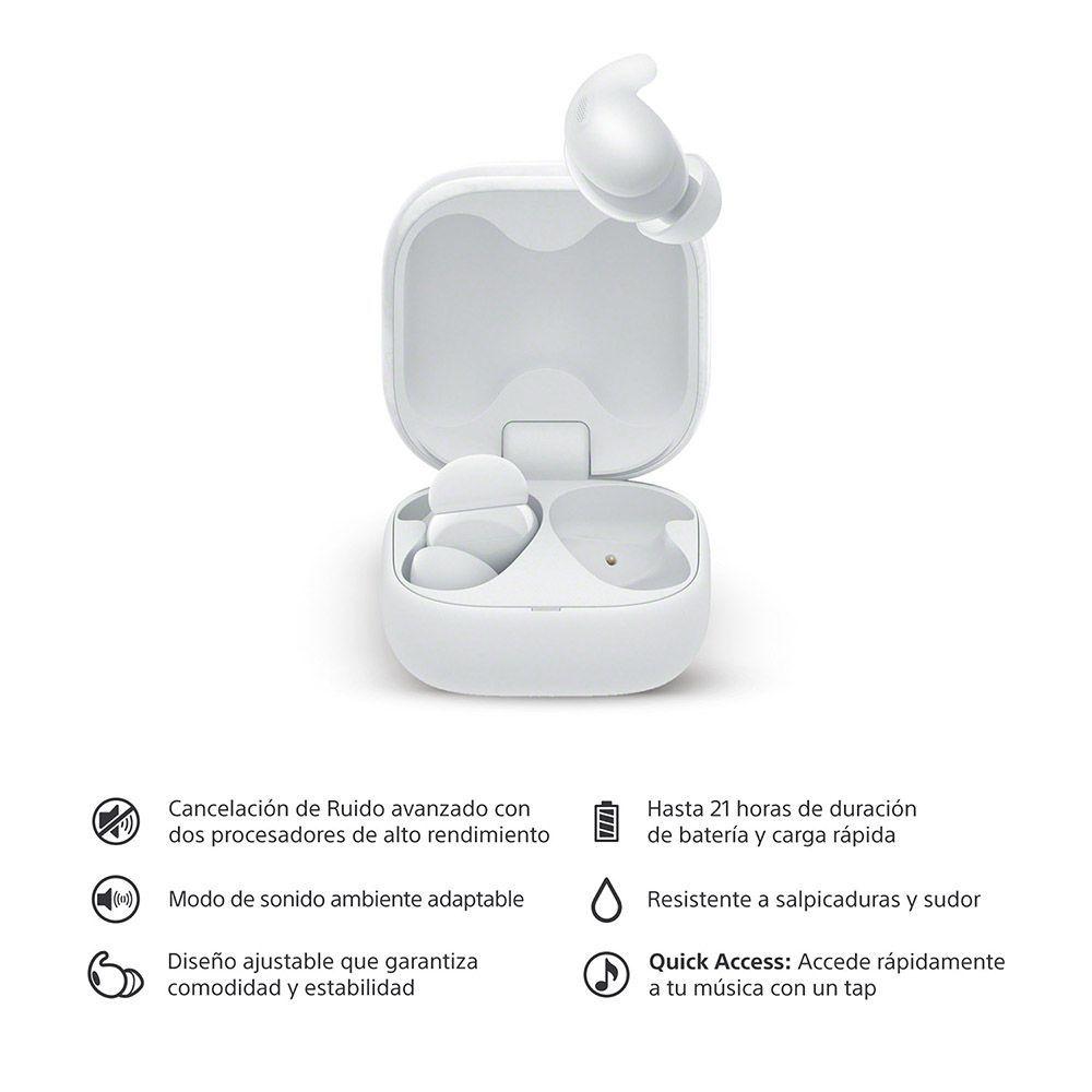 Audífonos inalámbricos con noise canceling LinkBuds Fit Blanco-5