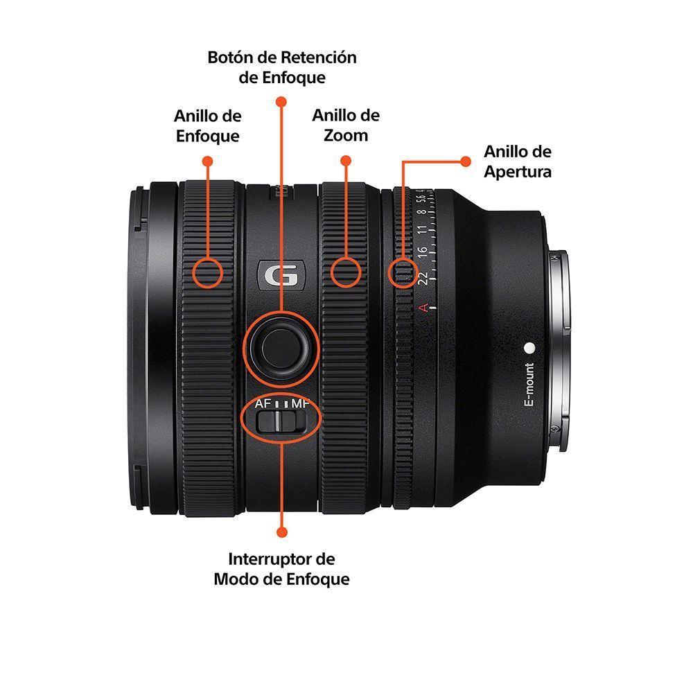 Lente Montura E Zoom Gran Angular FE 16-25 mm-3