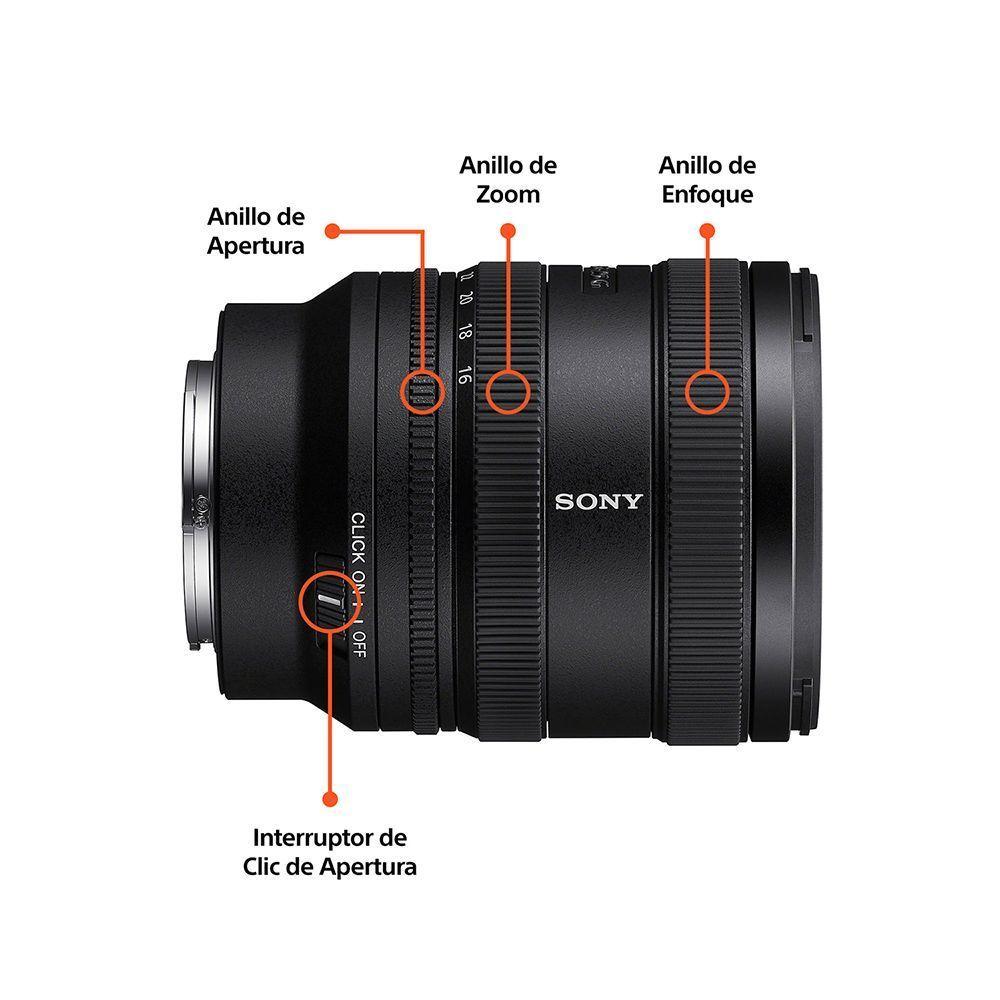 Lente Montura E Zoom Gran Angular FE 16-25 mm-4