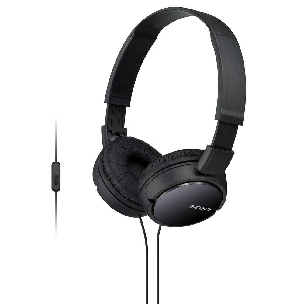 Audífonos con microfono serie ZX Negro-0