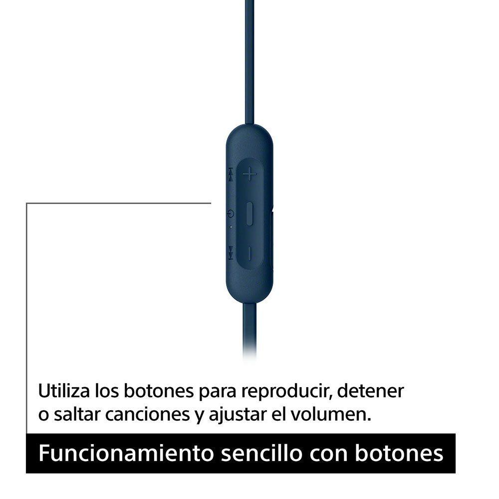 Audífonos internos inalambricos Extra Bass Azul-2