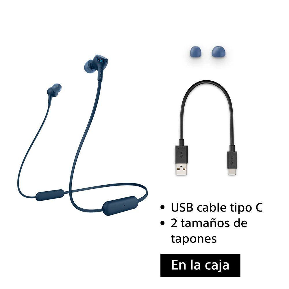 Audífonos internos inalambricos Extra Bass Azul-5