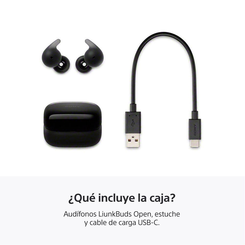 Audífonos Bluetooth Linkbuds Open Negro-7