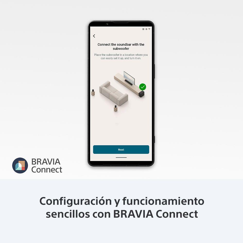 Subwoofer inalámbrico 100 W Theatre Sub 7 Sony-2