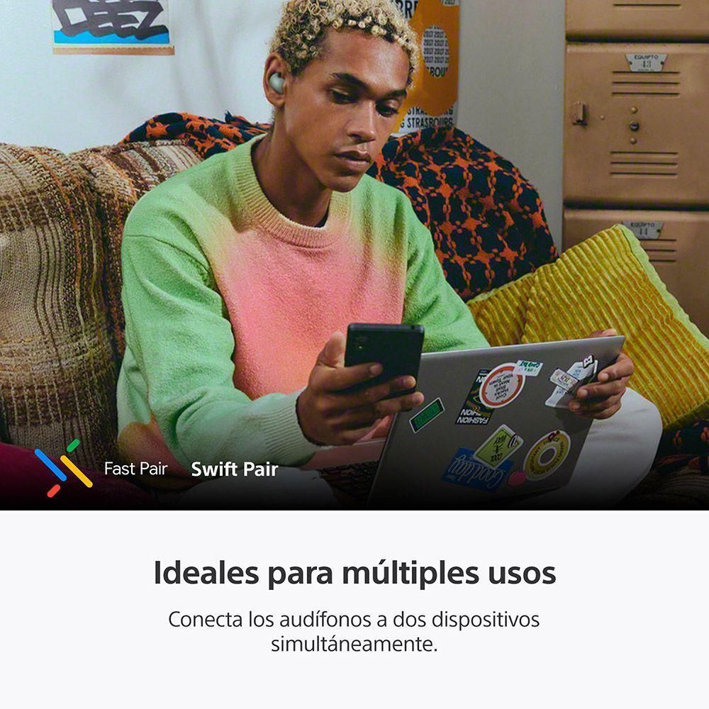 Audífonos inalámbricos con noise canceling LinkBuds Fit Verde-3