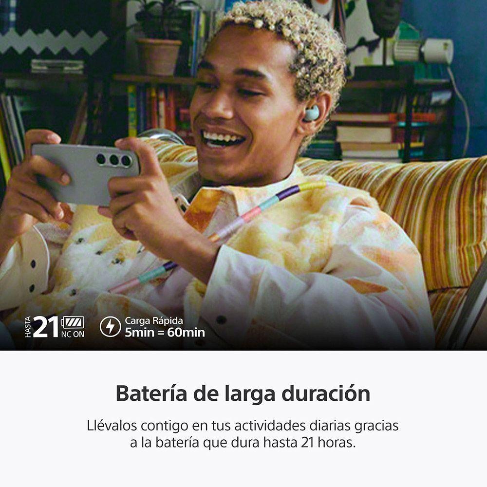 Audífonos inalámbricos con noise canceling LinkBuds Fit Verde-5