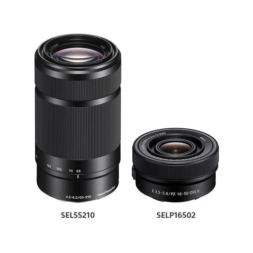 Cámara Digital Mirrorless APS-C A6100 + Lente 16-50mm + Lente 55-210mm-1