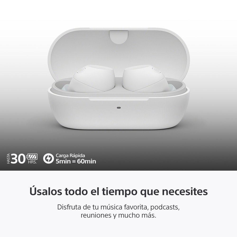 Audífonos inalámbricos con noise cancelling WF-C710N Blanco-3