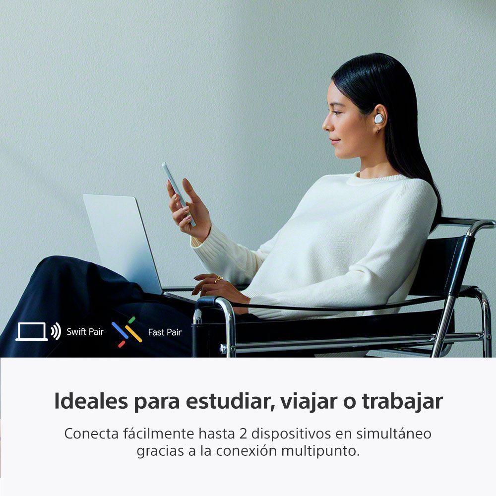 Audífonos inalámbricos con noise cancelling WF-C710N Blanco-6